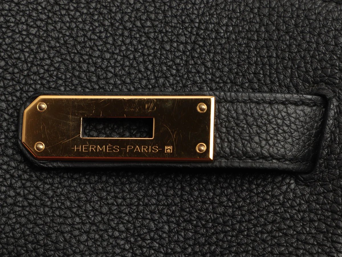 Hermès Black Togo Kelly 35 - Image 9