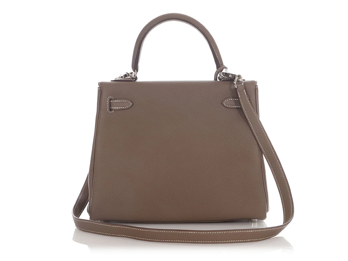 Hermès Etoupe Togo Kelly 25 - Image 4