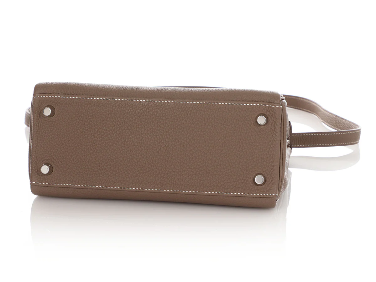 Hermès Etoupe Togo Kelly 25 - Image 6