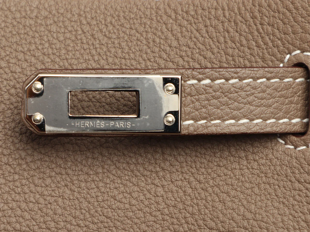 Hermès Etoupe Togo Kelly 25 - Image 9