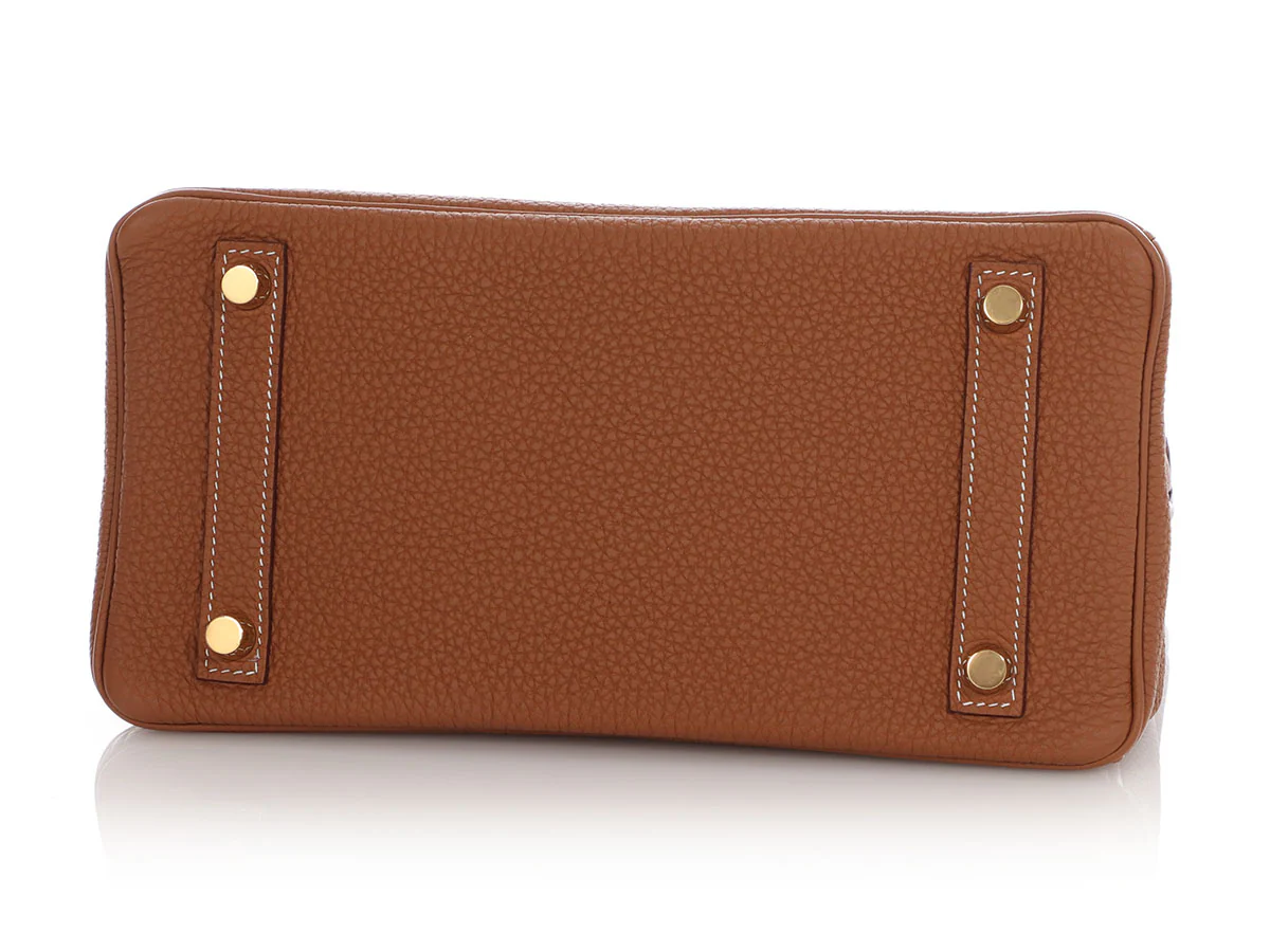 Hermès Gold Togo Birkin 25 - Image 6