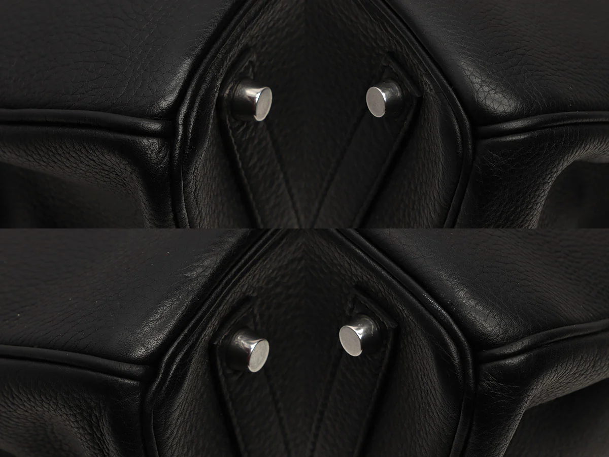 Hermès Black Clémence Birkin 35 - Image 10