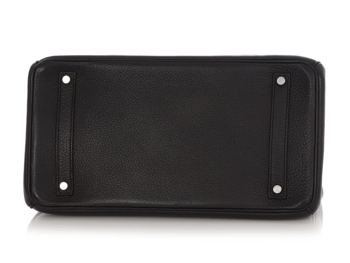 Hermès Black Clémence Birkin 35 - Image 6