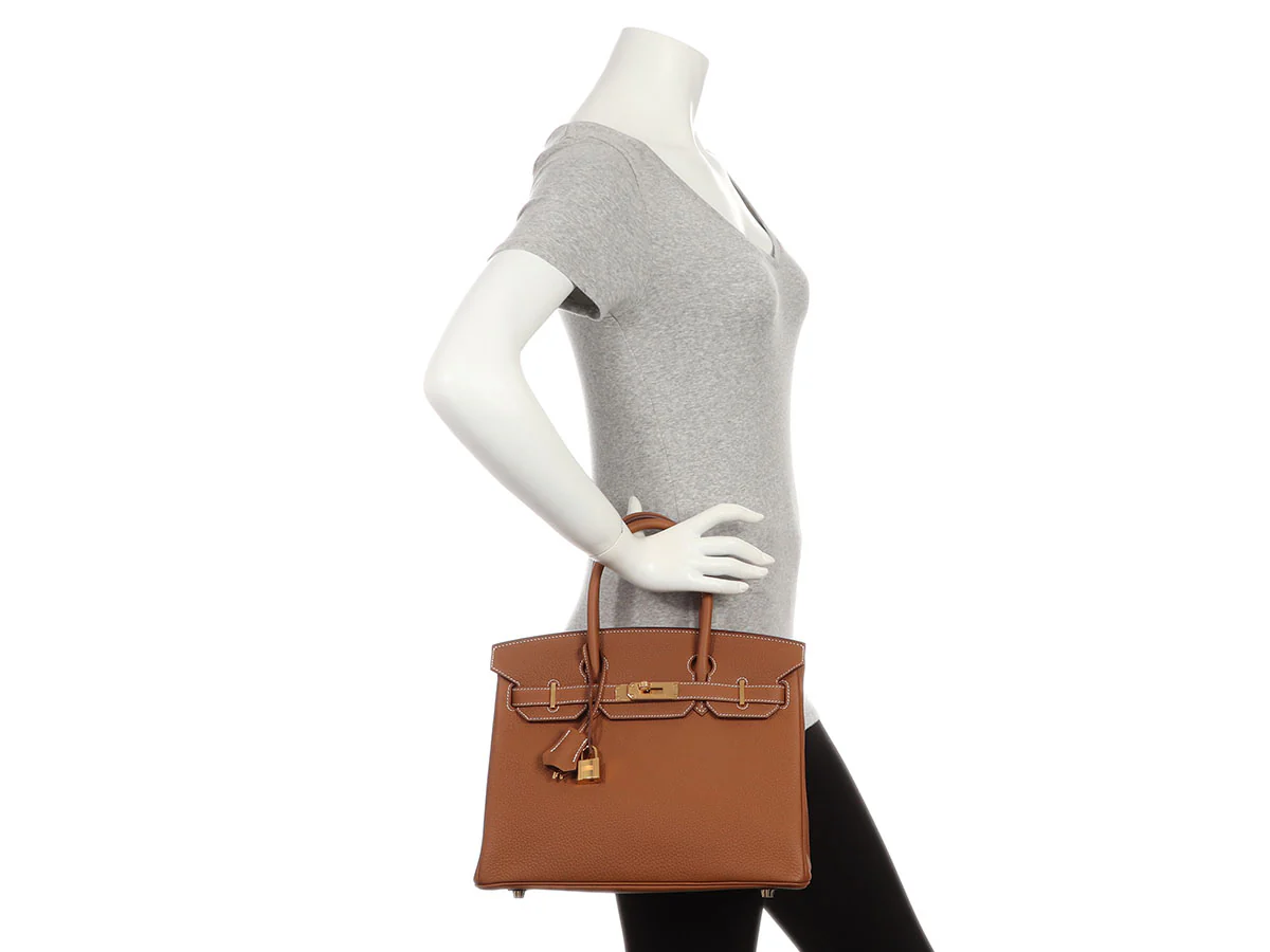 Hermès Gold Togo Birkin 30 - Image 11