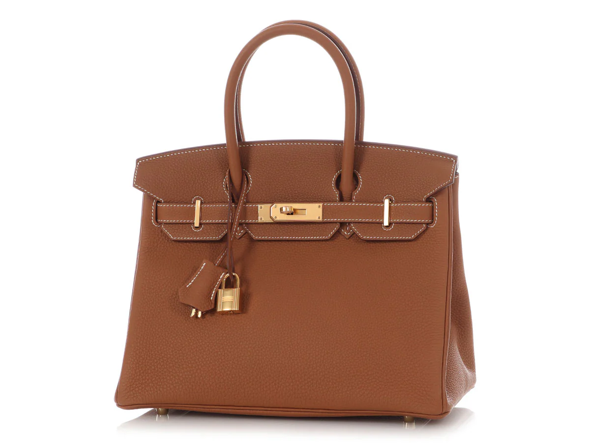 Hermès Gold Togo Birkin 30 - Image 2