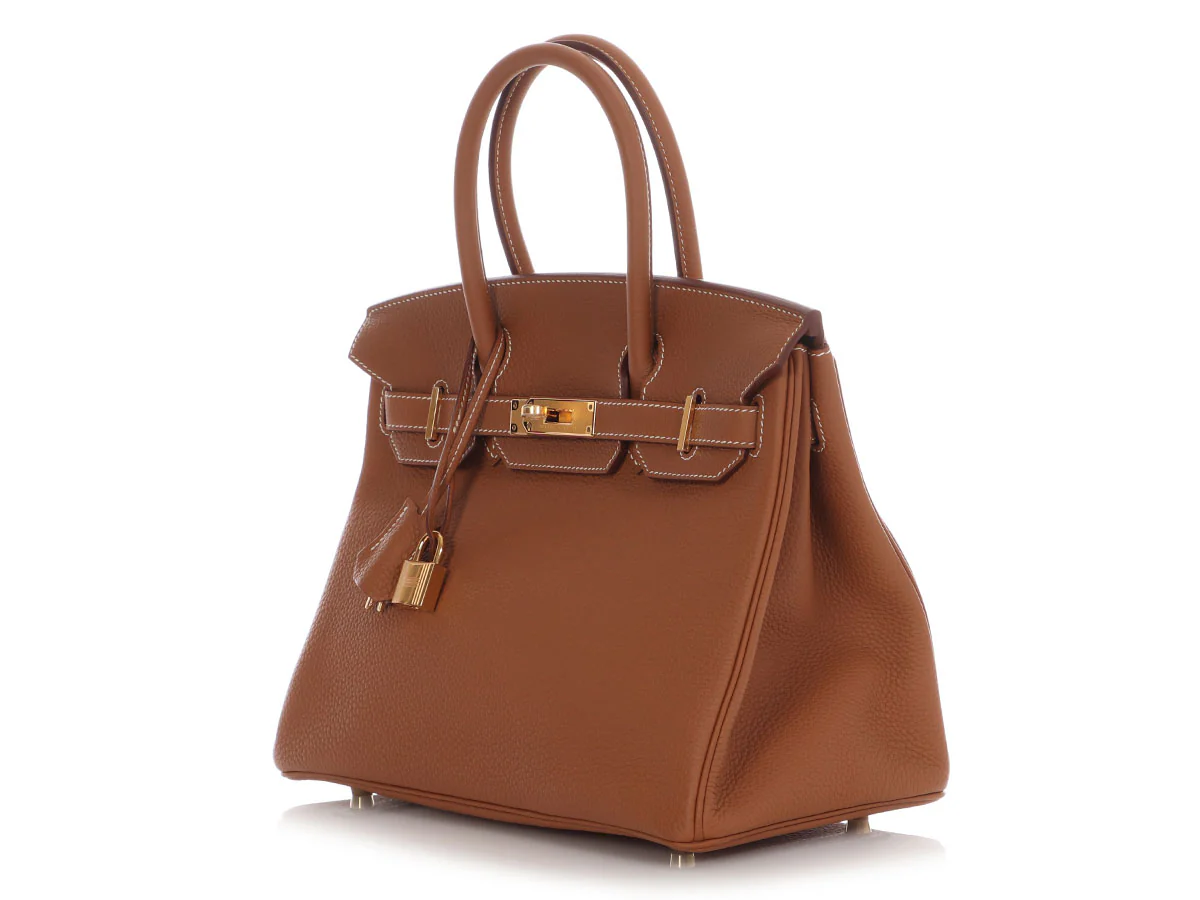 Hermès Gold Togo Birkin 30 - Image 3