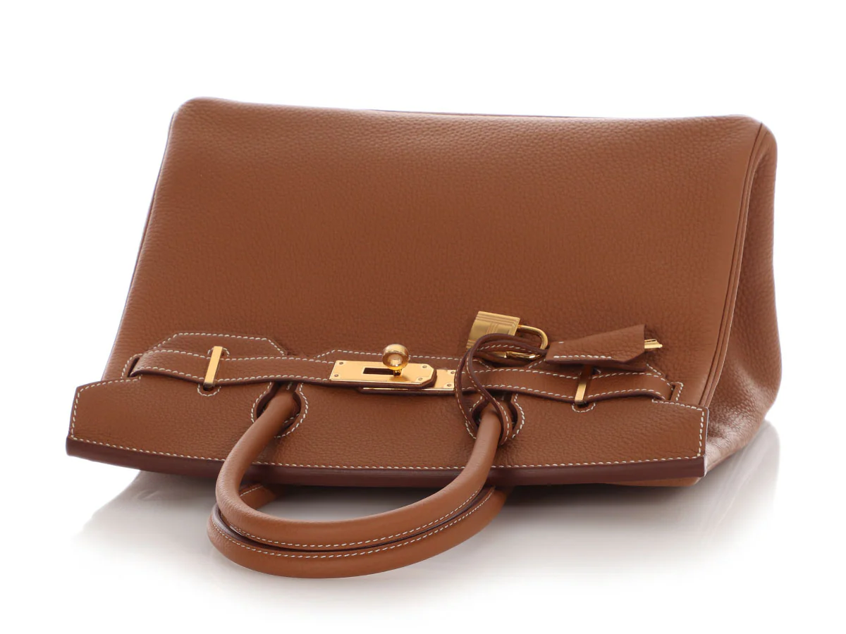 Hermès Gold Togo Birkin 30 - Image 7