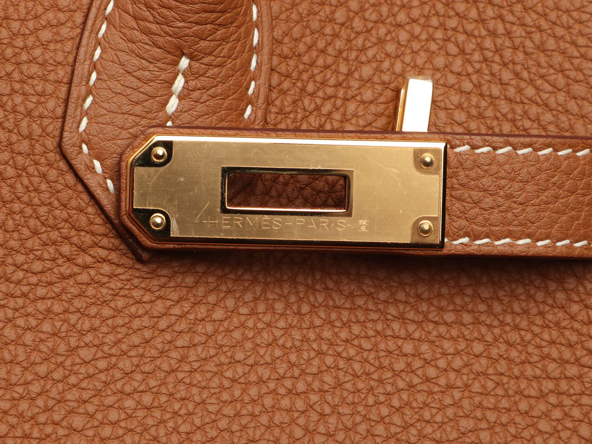 Hermès Gold Togo Birkin 30 - Image 9