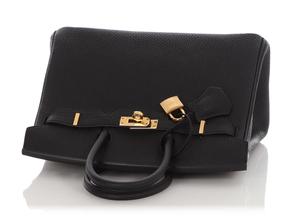 Hermès Black Togo Birkin 25 - Image 7