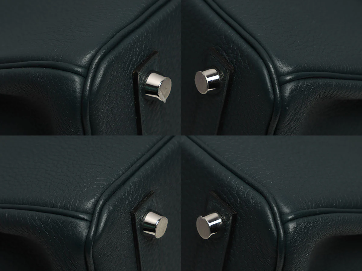 Hermès Vert Cypres Togo Birkin 25 - Image 10