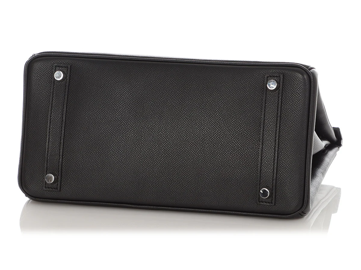 Hermès Black Epsom Birkin 30 - Image 6
