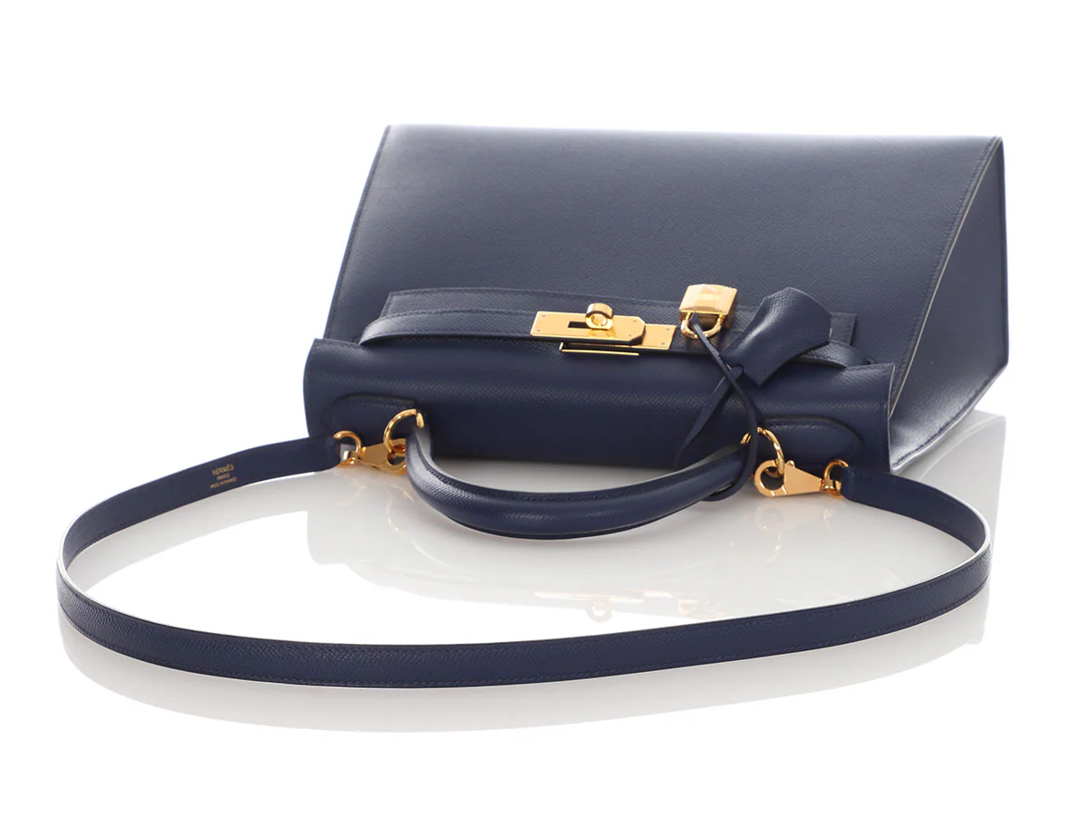 Hermès Bleu Saphir Epsom Kelly 28 - Image 7