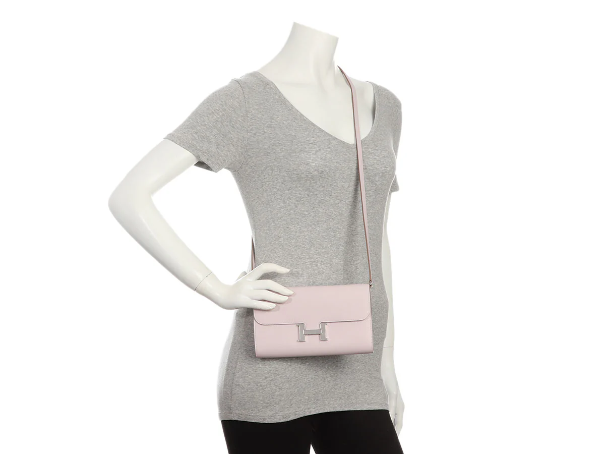 Hermès Mauve Pale Evercolor Constance To Go - Image 11
