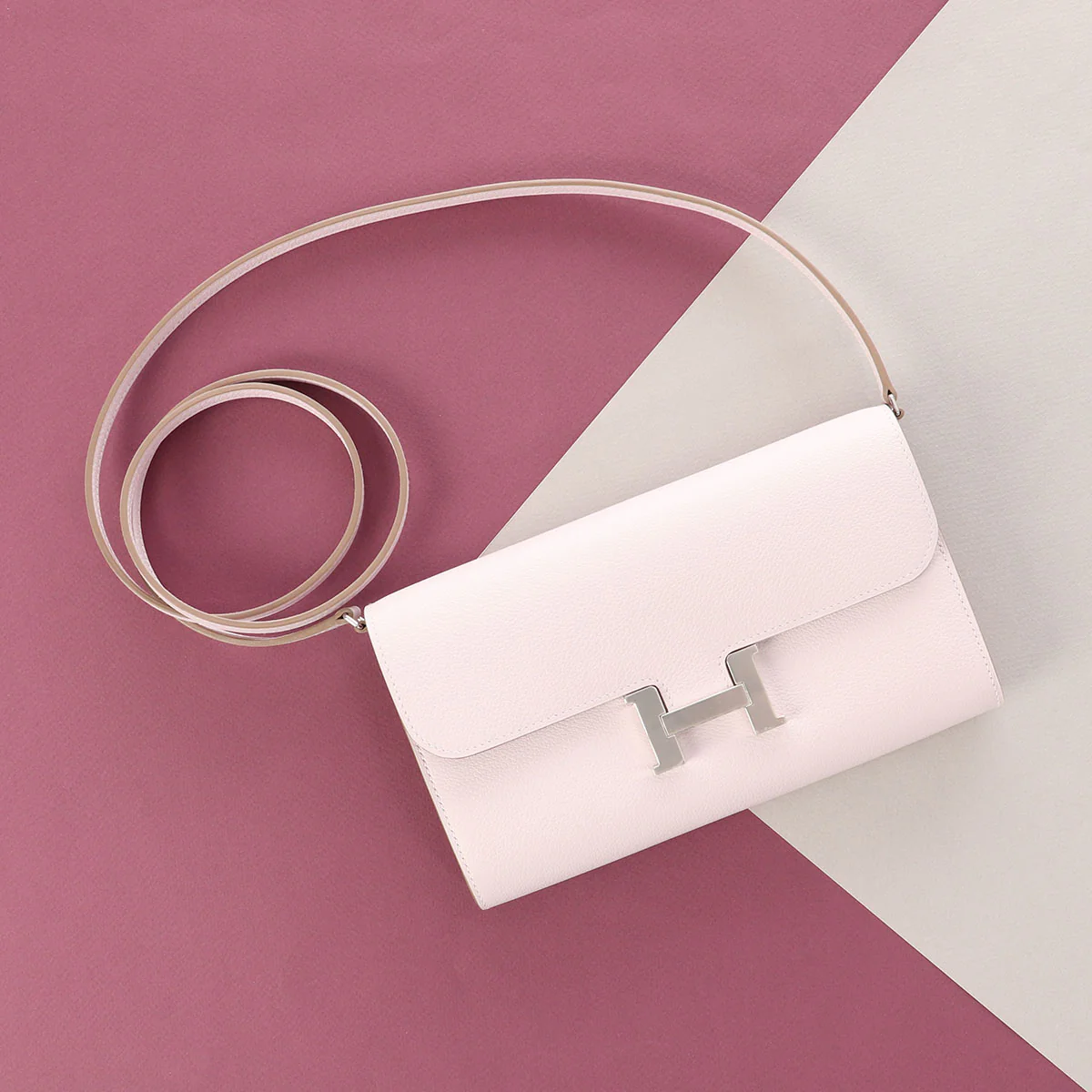 Hermès Mauve Pale Evercolor Constance To Go - Image 2