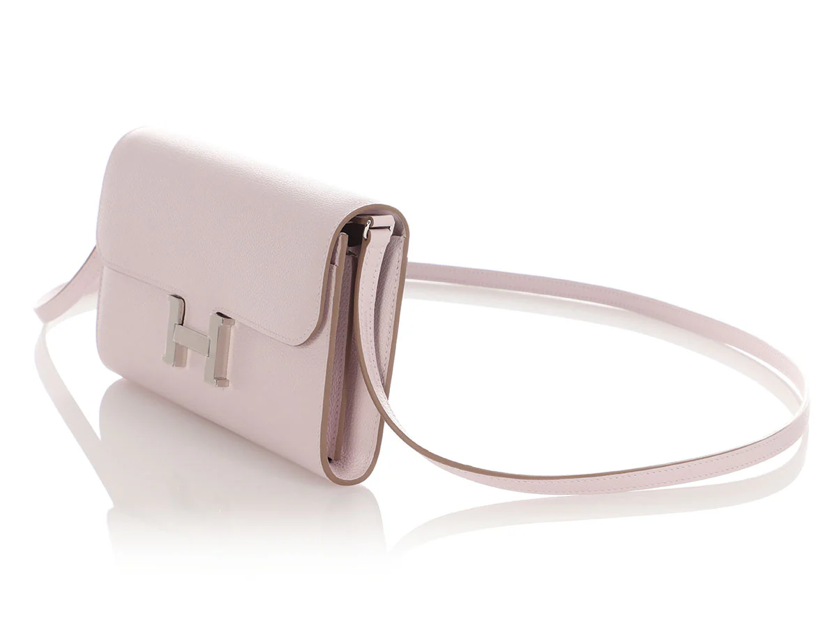 Hermès Mauve Pale Evercolor Constance To Go - Image 4