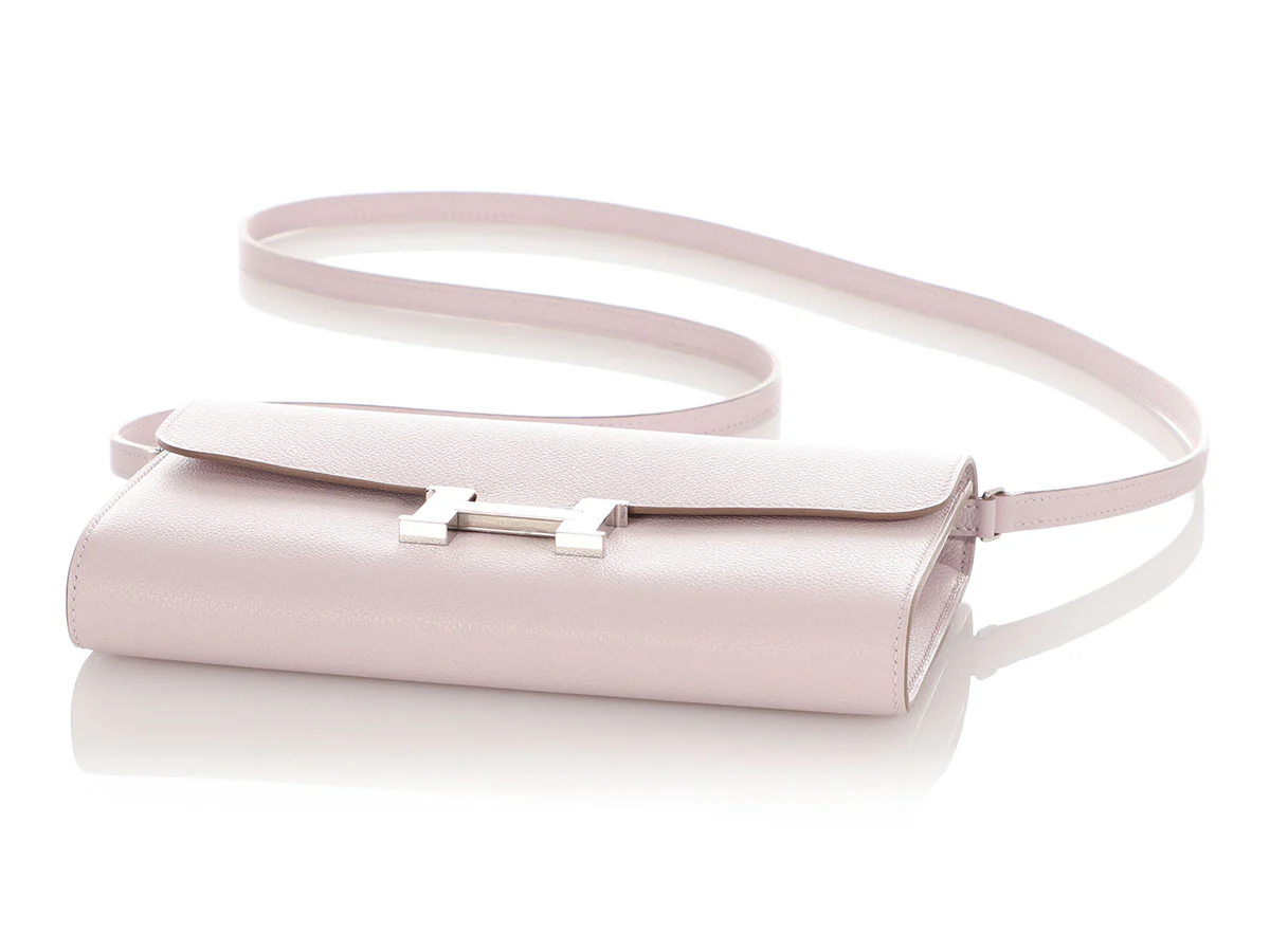 Hermès Mauve Pale Evercolor Constance To Go - Image 7