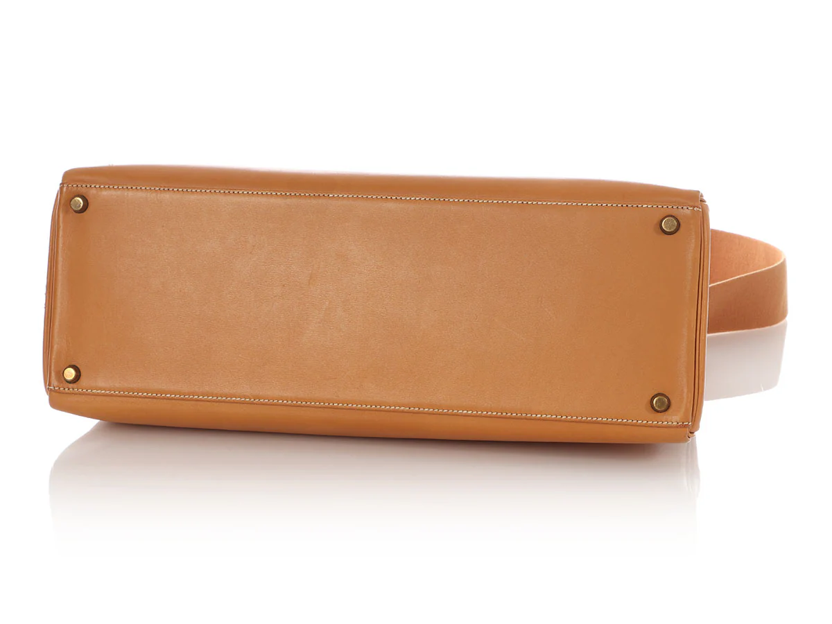 Hermès Vintage Vache Natural Kelly 40 - Image 6
