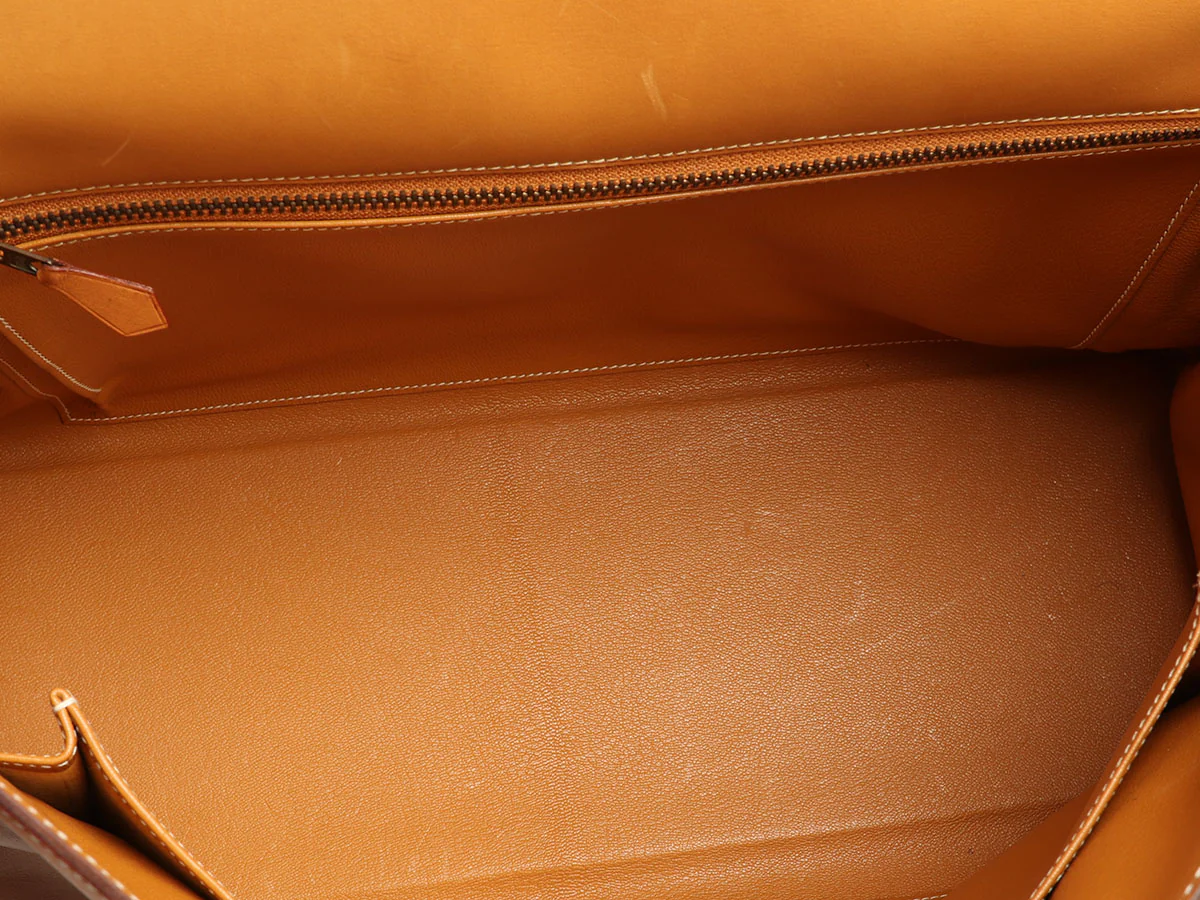 Hermès Vintage Vache Natural Kelly 40 - Image 8
