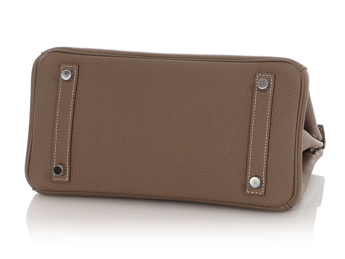 Hermès Etoupe Togo Birkin 25 - Image 6