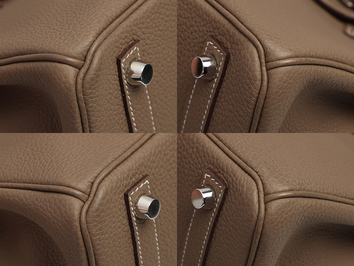 Hermès Etoupe Togo Birkin 25 - Image 7