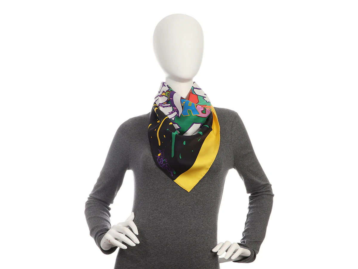 Hermès Graff Silk Scarf 90cm - Image 4
