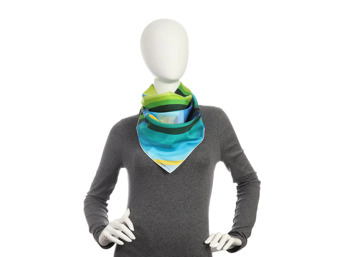 Hermès Marcelina Silk Scarf 90cm - Image 5