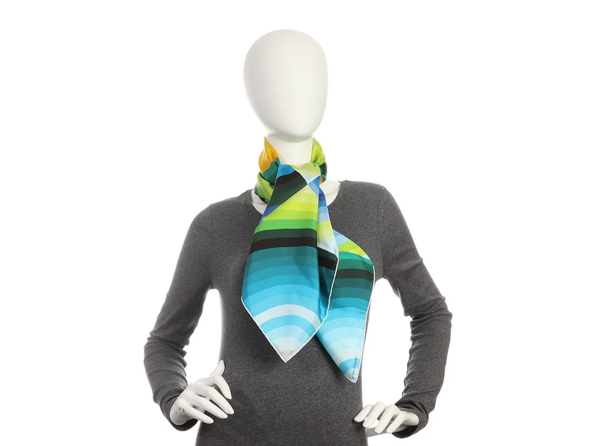 Hermès Marcelina Silk Scarf 90cm - Image 6