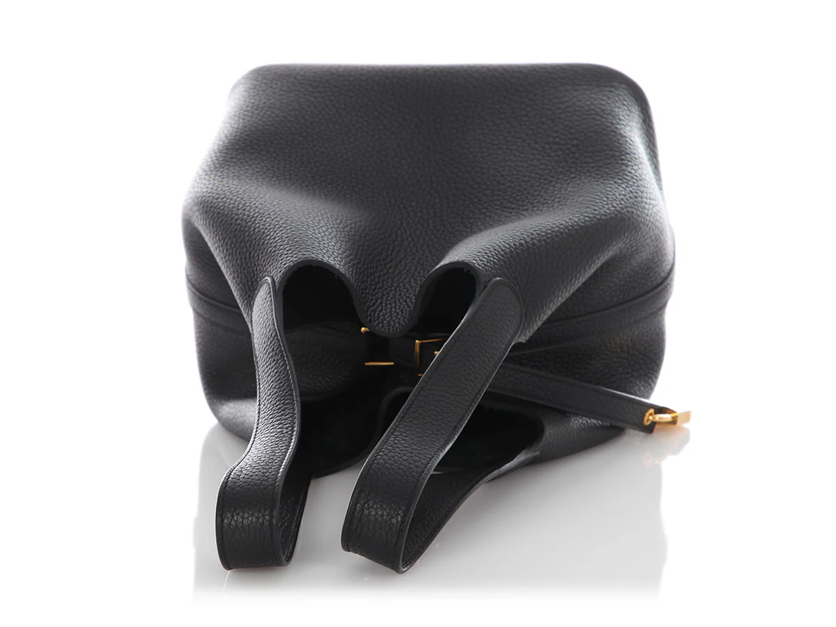 Hermès Black Clémence Picotin Lock 22 - Image 7