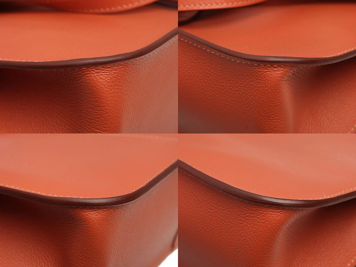 Hermès Blush Evercolor Halzan 25 - Image 9