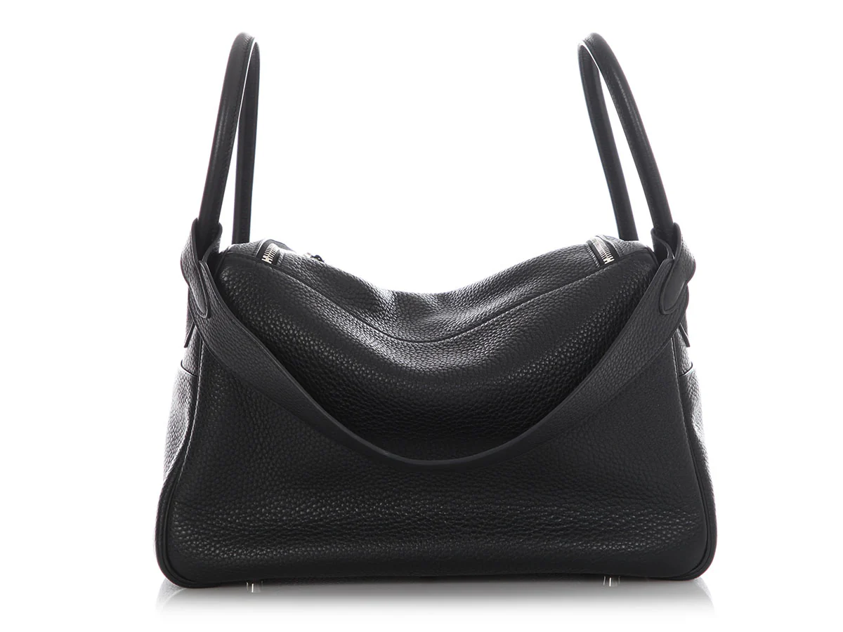 Hermès Black Clémence Lindy 34 - Image 4