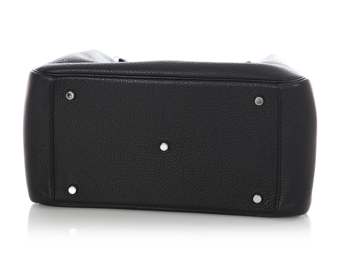 Hermès Black Clémence Lindy 34 - Image 6