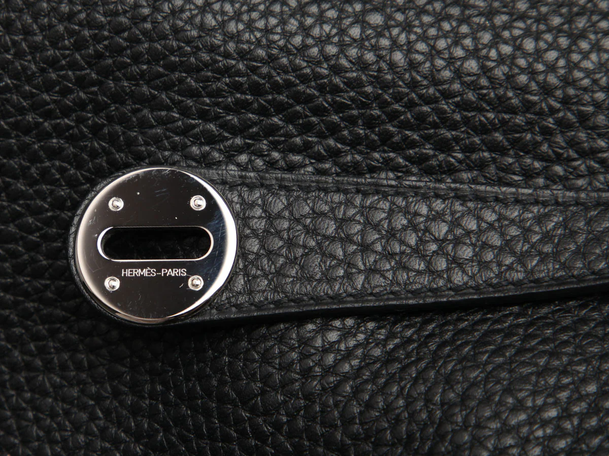 Hermès Black Clémence Lindy 34 - Image 9