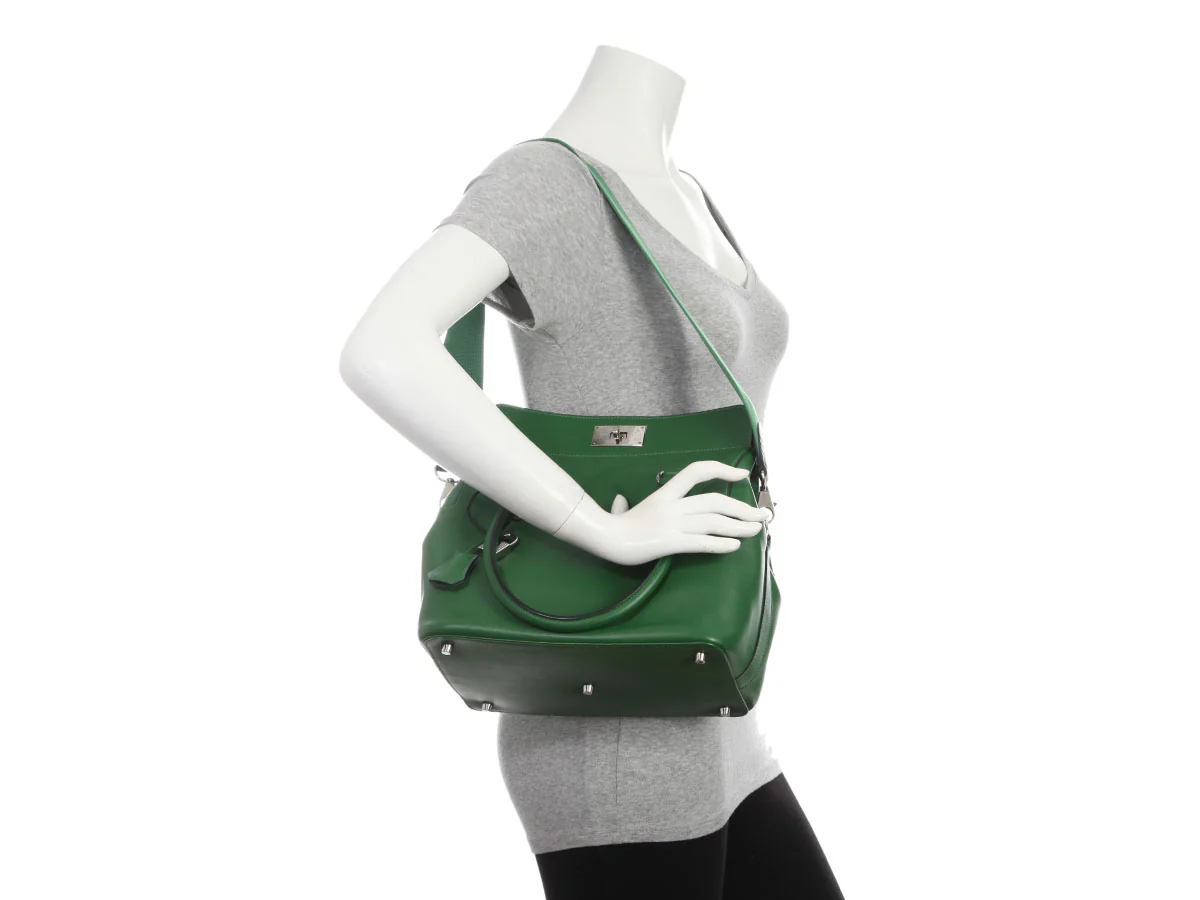 Hermès Vert Bengale Swift and Evercolor Toolbox 26 - Image 11
