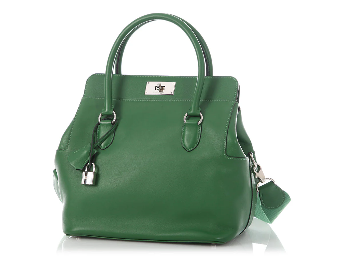 Hermès Vert Bengale Swift and Evercolor Toolbox 26 - Image 2