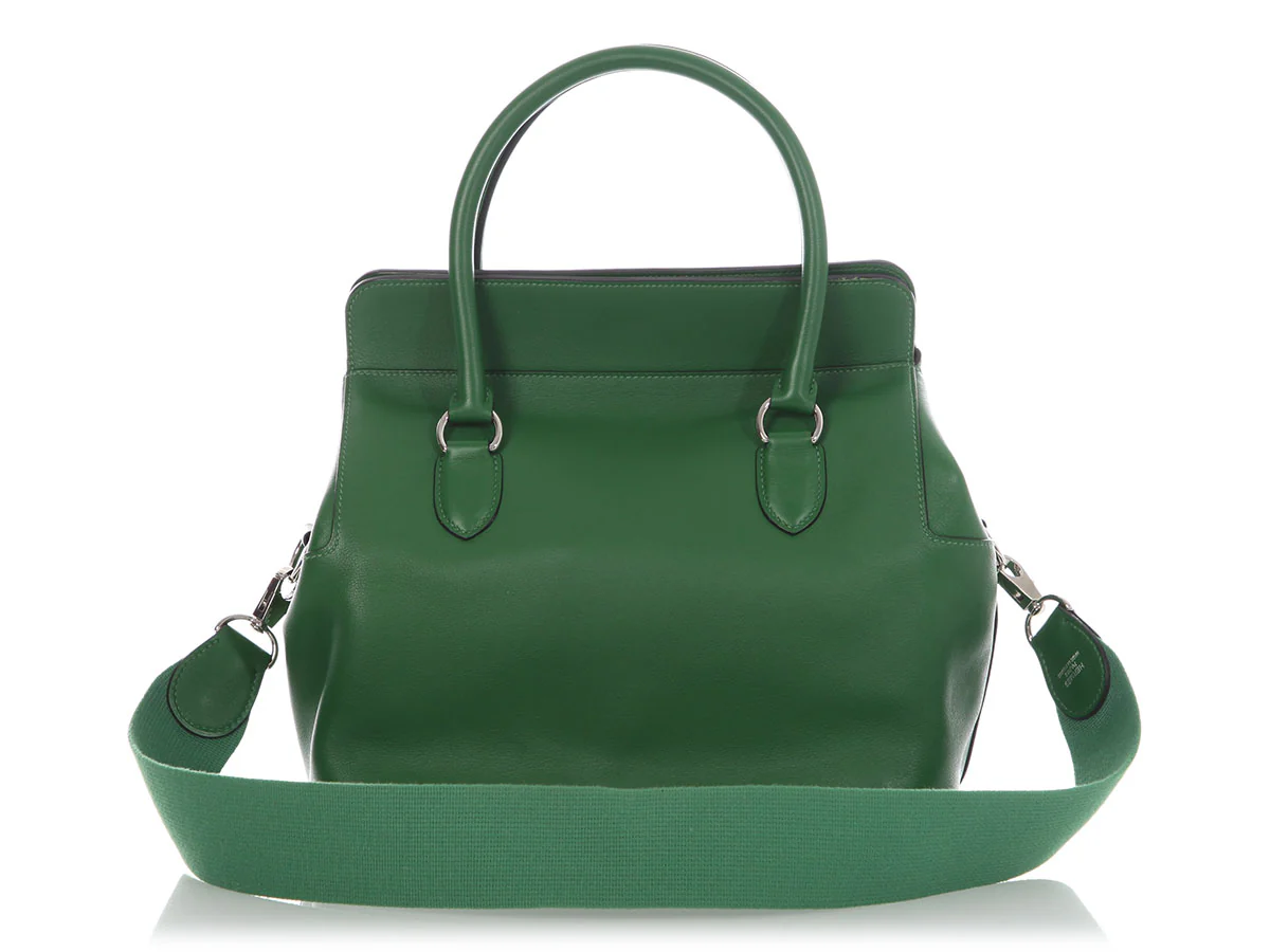 Hermès Vert Bengale Swift and Evercolor Toolbox 26 - Image 4