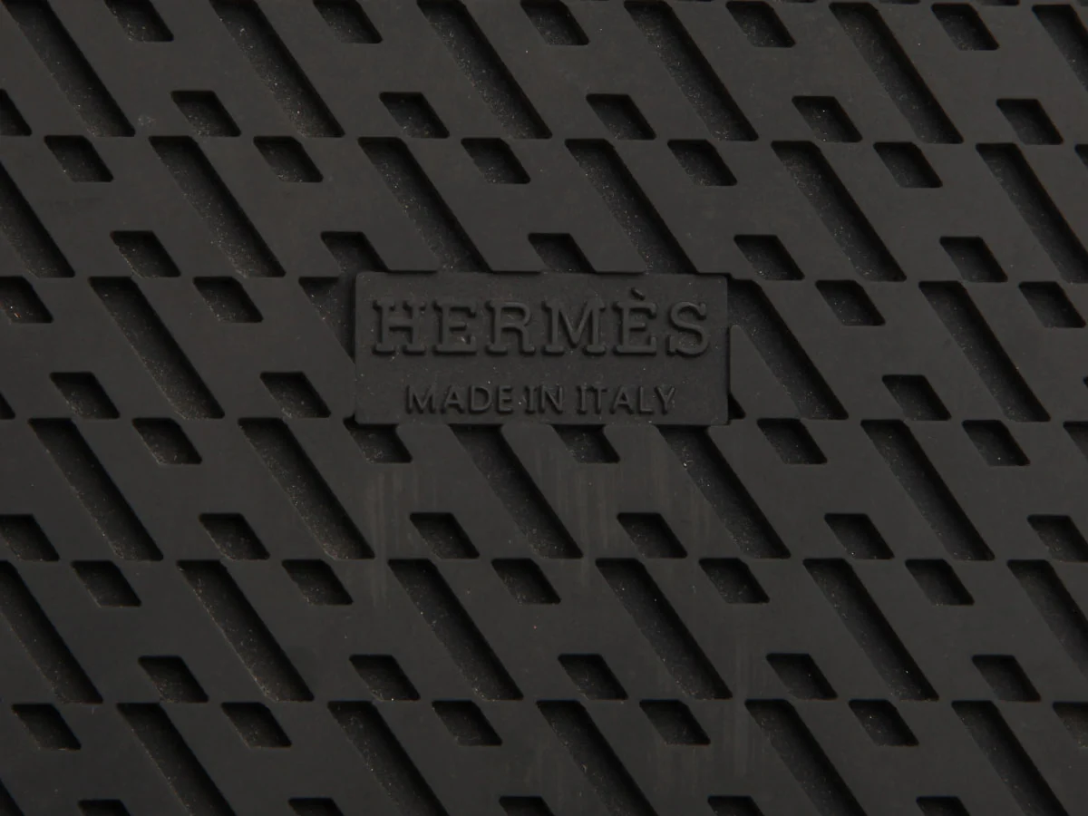 Hermes Black Studded Chypre Sandals - Image 6