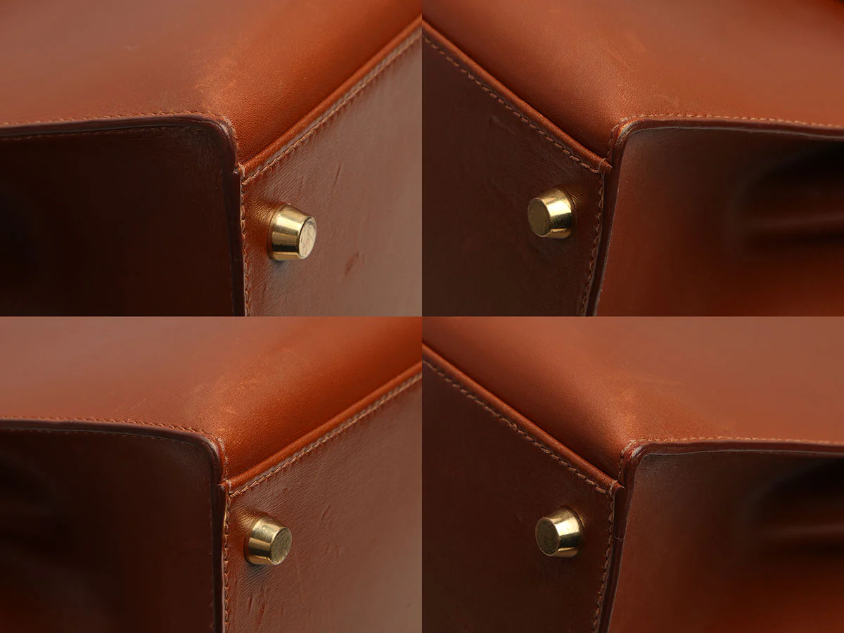 Hermès Noisette Box Calfskin Kelly 32 - Image 8