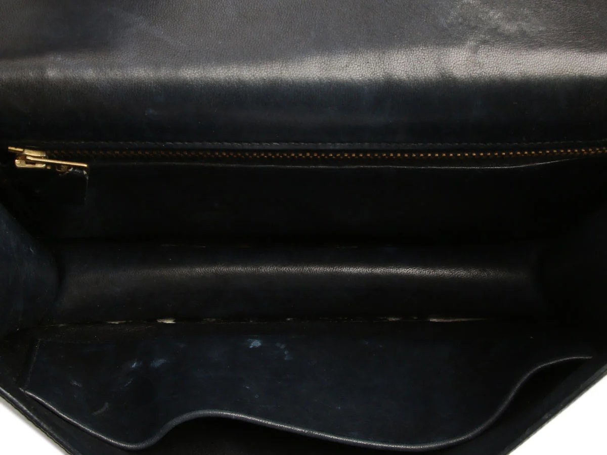 Hermès Vintage Black Box Calfskin Constance 23 - Image 8