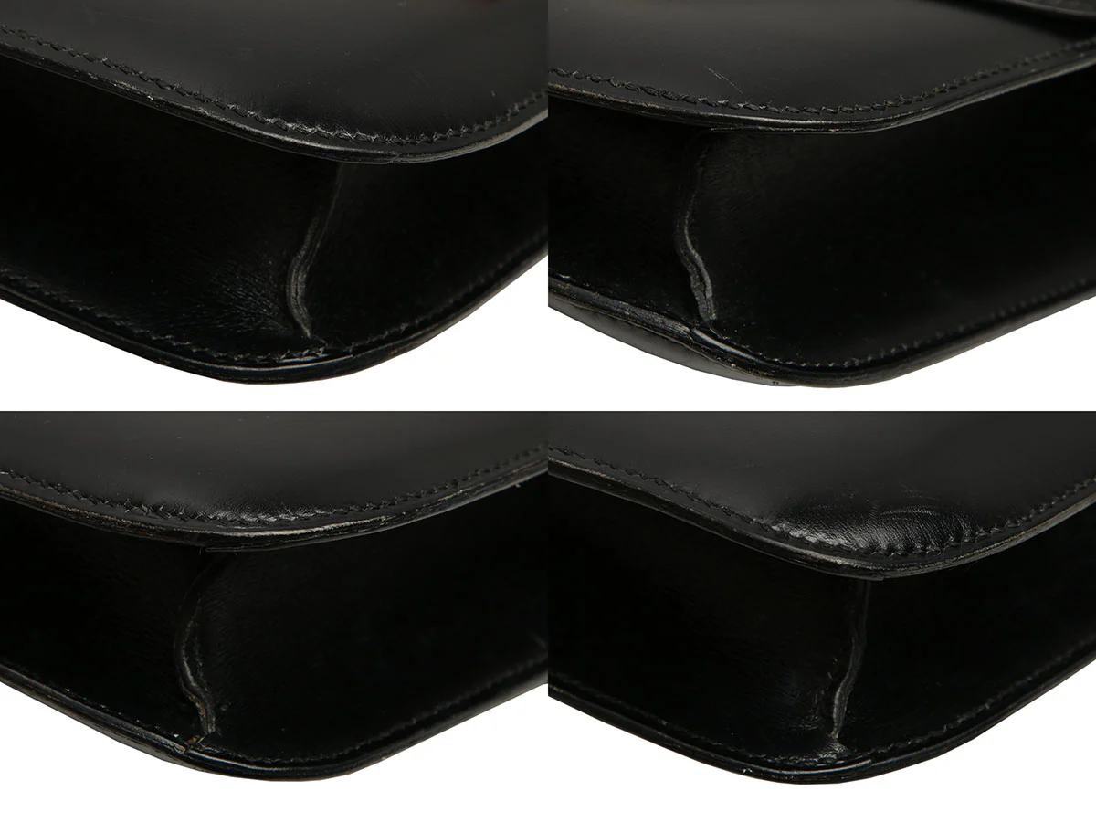 Hermès Vintage Black Box Calfskin Constance 23 - Image 9