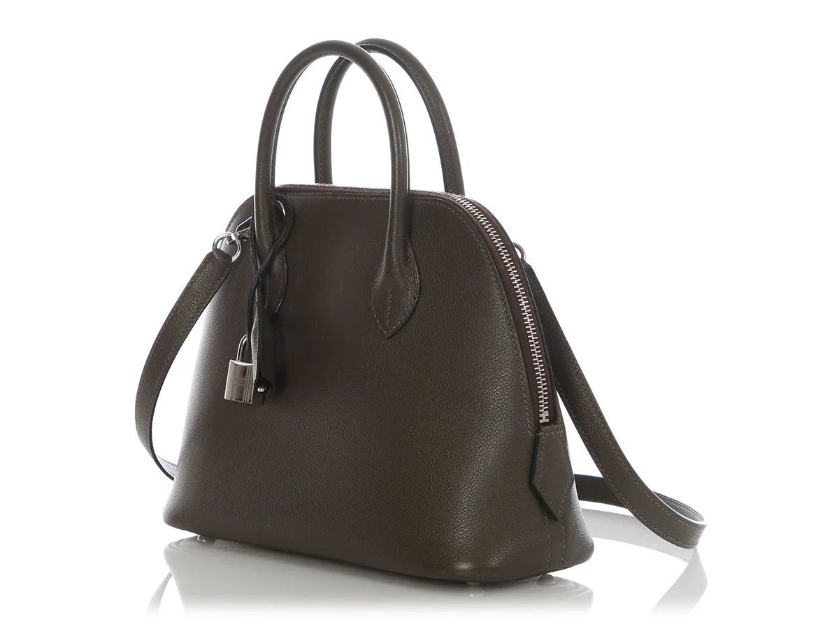 Hermès Vert de Gris Evercolor Bolide 1923 25 - Image 3