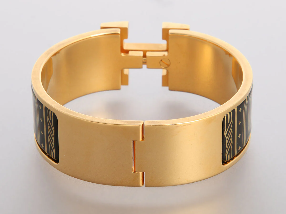 Hermès Wide Quadrige Clic-Clac Bracelet PM - Image 3
