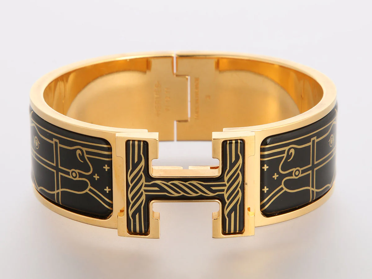 Hermès Wide Quadrige Clic-Clac Bracelet PM - Image 5