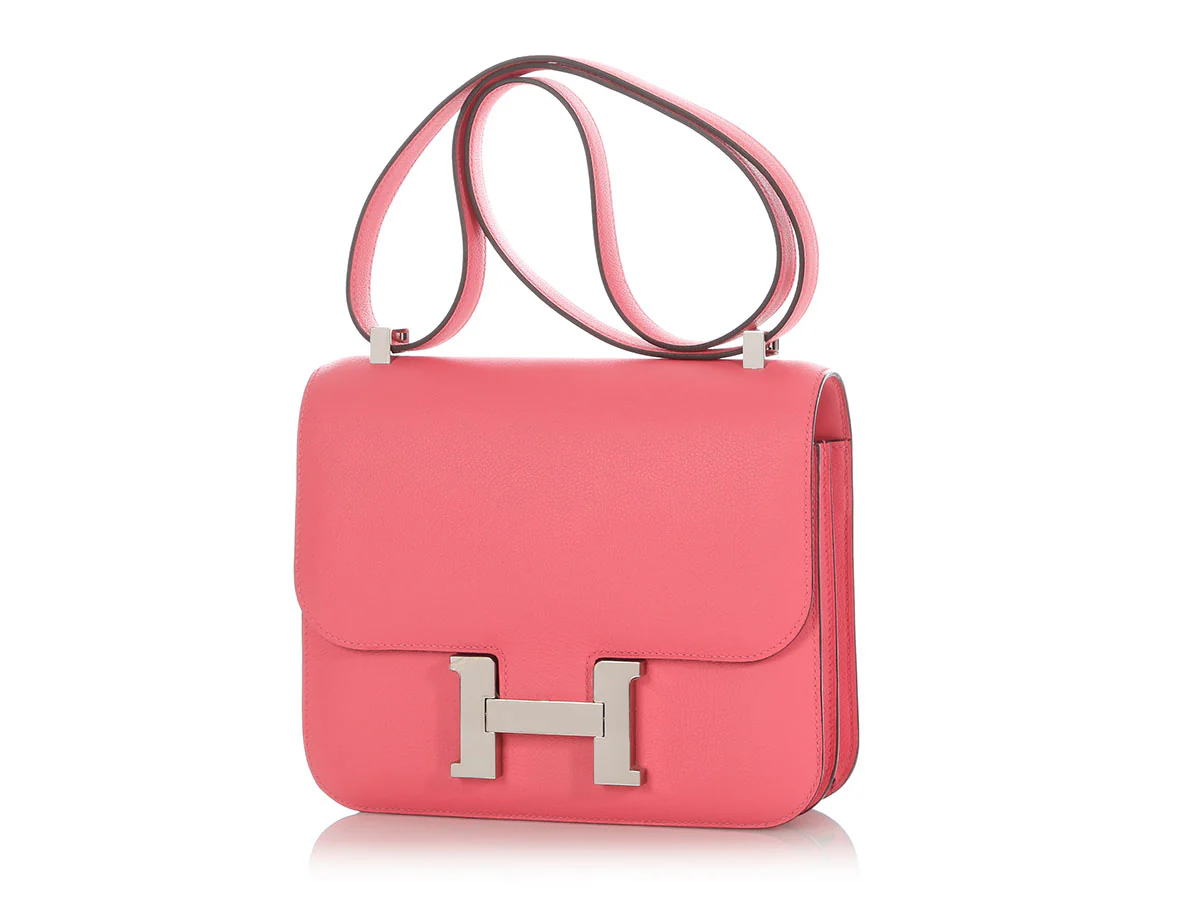 Hermès Rose Azalée Evercolor Constance 24 - Image 2