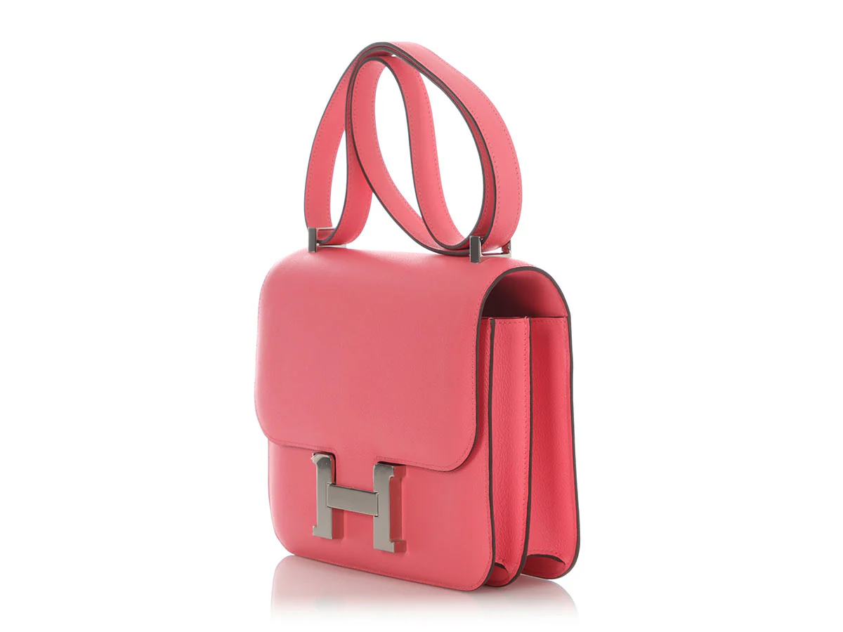 Hermès Rose Azalée Evercolor Constance 24 - Image 3