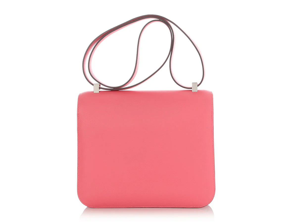 Hermès Rose Azalée Evercolor Constance 24 - Image 4