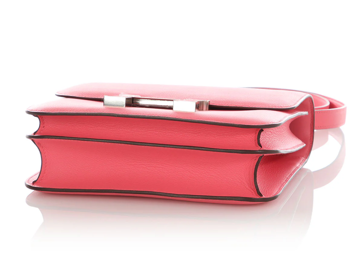Hermès Rose Azalée Evercolor Constance 24 - Image 6