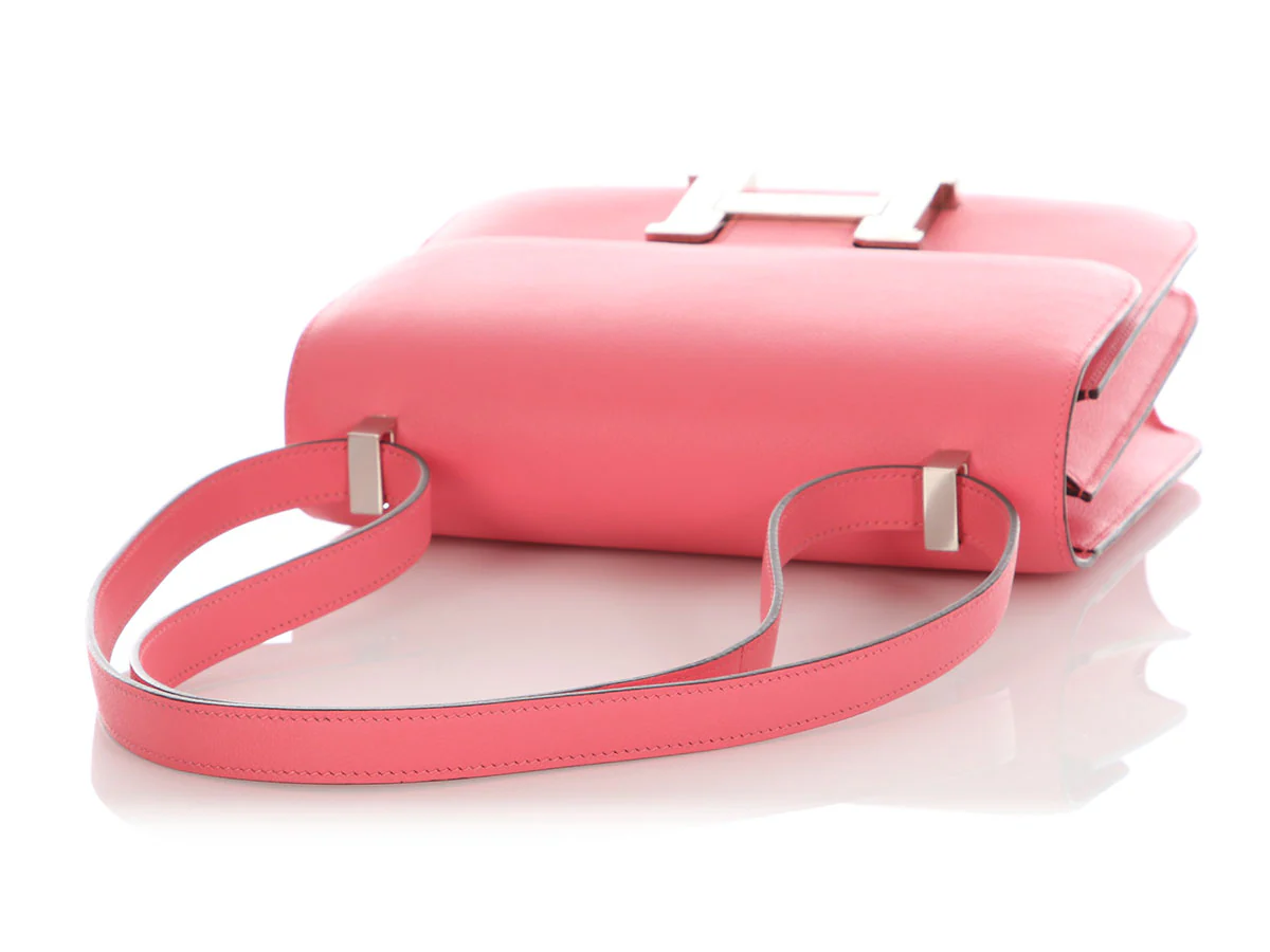 Hermès Rose Azalée Evercolor Constance 24 - Image 8