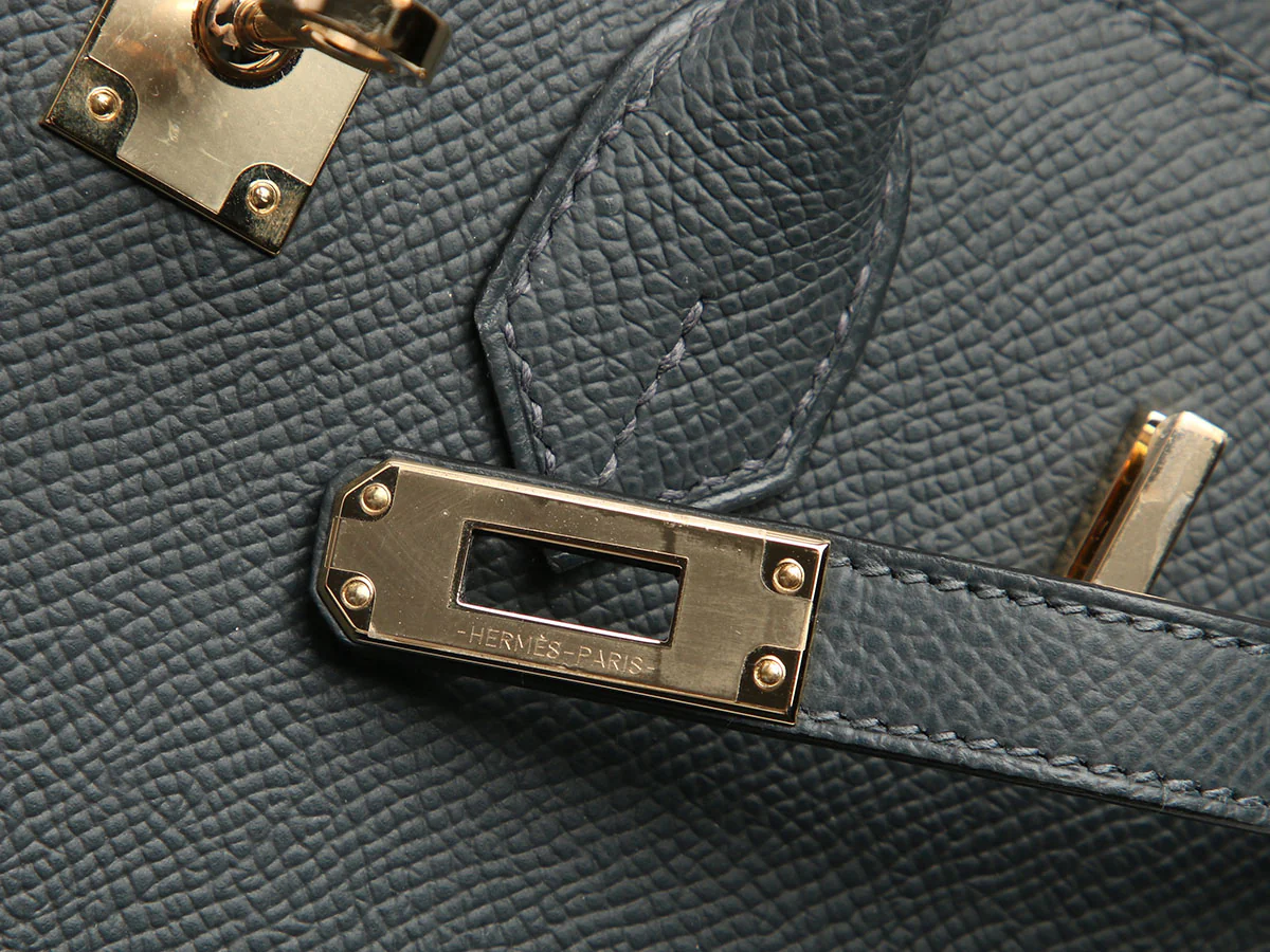 Hermès Gris Misty Epsom Birkin 25 - Image 10