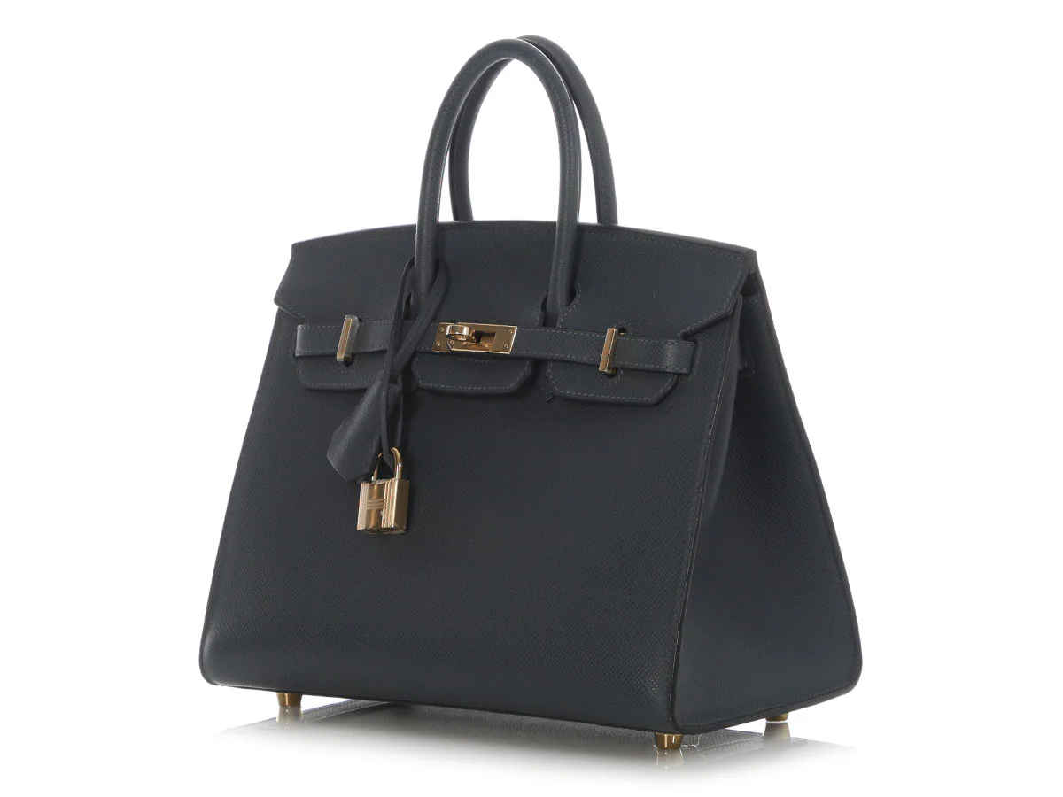 Hermès Gris Misty Epsom Birkin 25 - Image 3