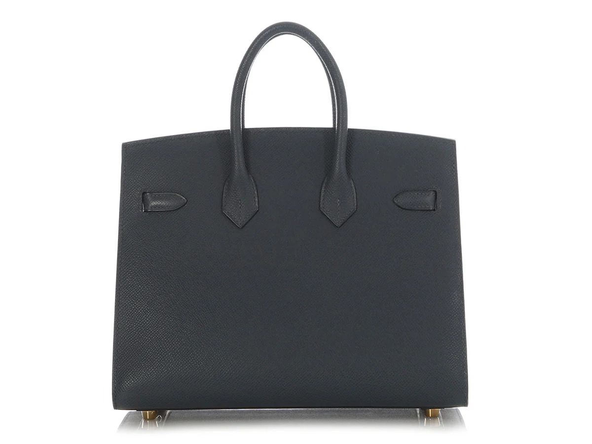 Hermès Gris Misty Epsom Birkin 25 - Image 4